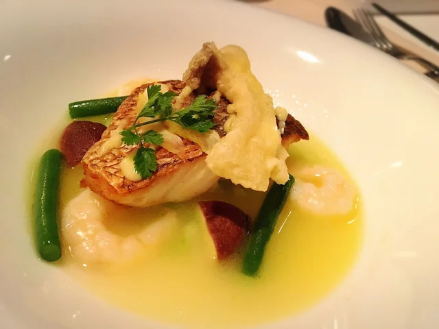 白身魚のカルパッチョ