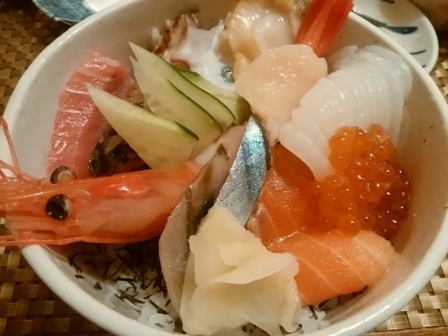 海鮮丼
