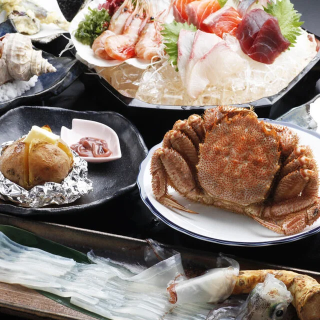 かみ磯 北第1ふ頭 札幌時計台店｜函館直送活イカが名物の海鮮居酒屋【札幌駅徒歩5分】