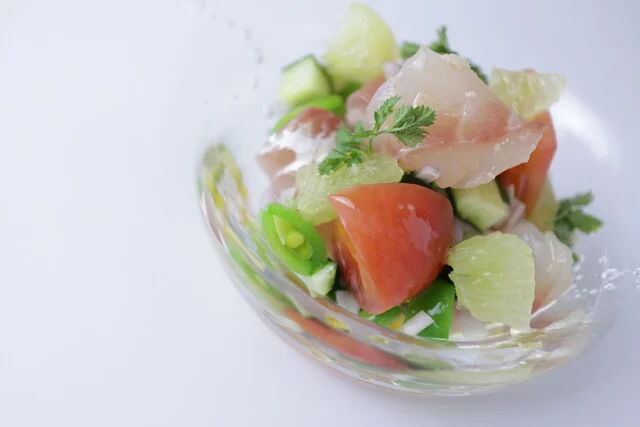 鮮魚のセビーチェ