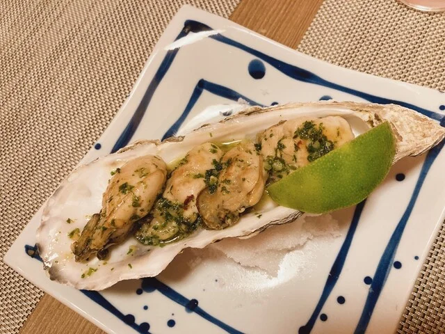 かき香草バター焼き