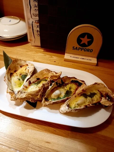 牡蠣チーズ焼き