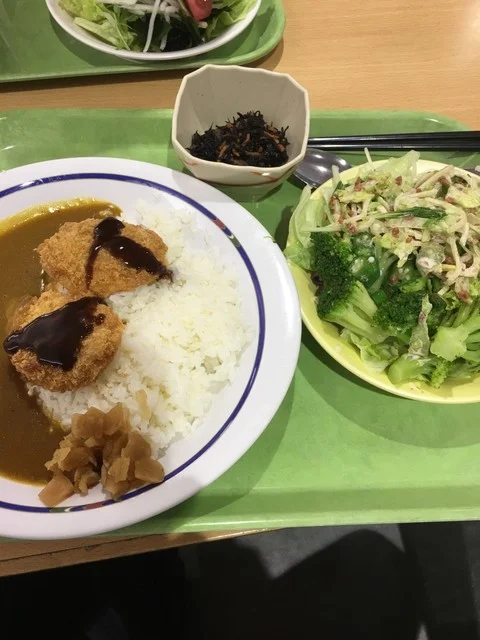 ひじきとビュッフェサラダ