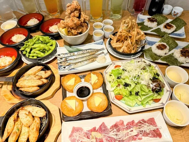 大衆食堂十勝居酒屋一心｜札幌駅チカホ直結・ミシュラン名店の豚丼と90分飲み放題549円