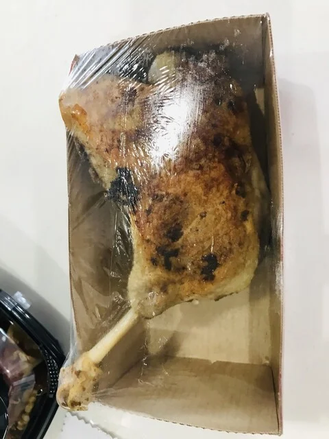 鴨モモ肉のコンフィ