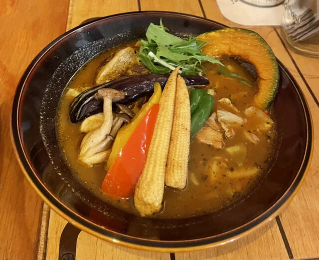 13品目の野菜たっぷりカリー