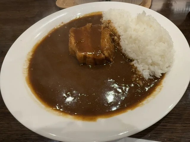 豚の角煮カレー
