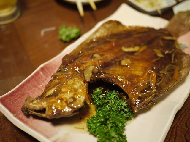 カレイの唐揚げ