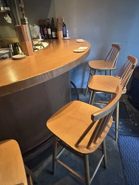 店内カウンター席