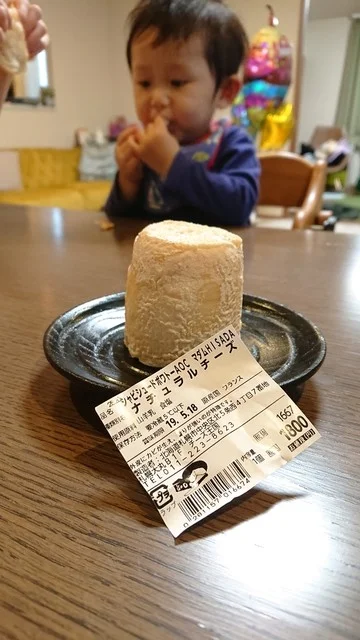 チーズの陳列