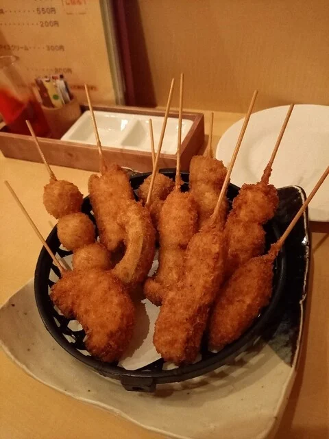 おまかせ串揚げ10本