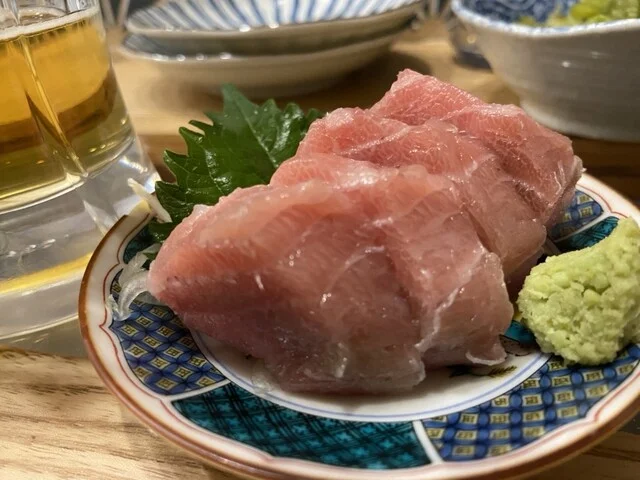 本鮪の中トロ刺し