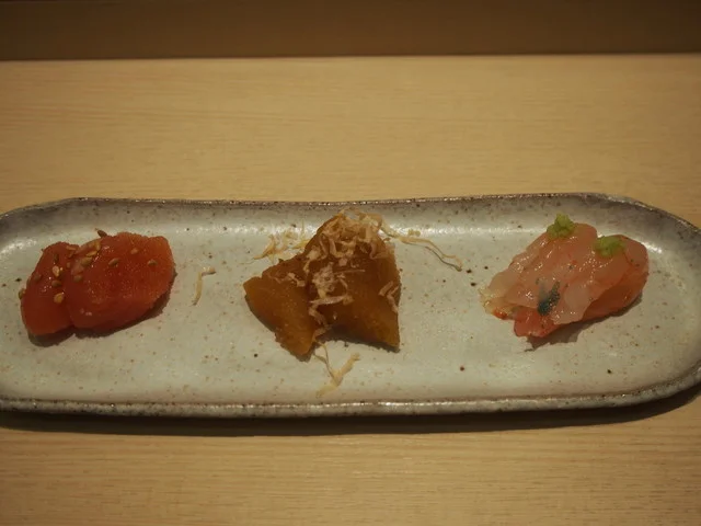 酒のアテ3点盛り