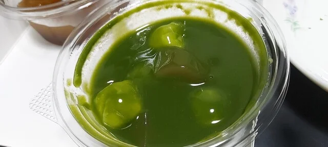 冷やし抹茶しるこ