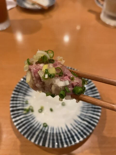 牛タンねぎまみれ