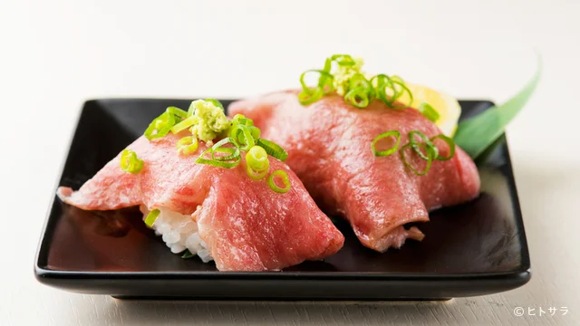 かみふらの和牛ロース握り