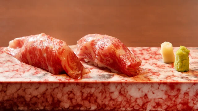 和牛の握り寿司