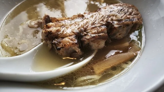 カレーパン断面