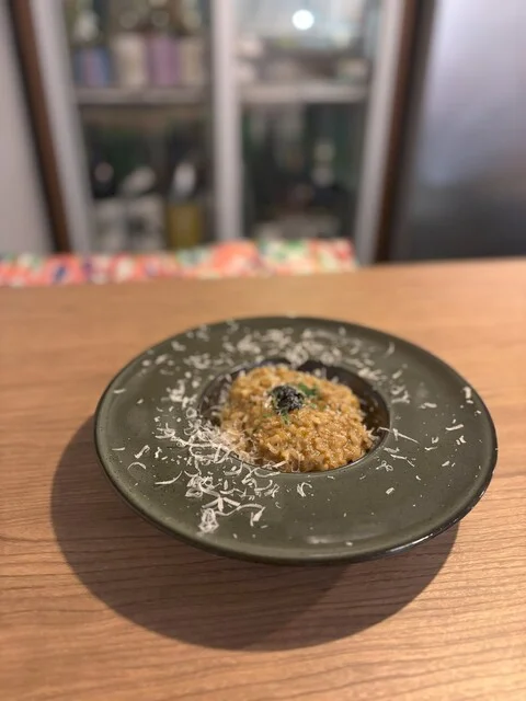 カニと海苔のクリームリゾット