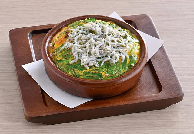 ふんわりニラ玉