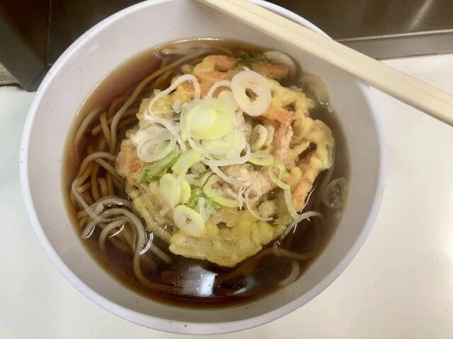 天ぷらそば
