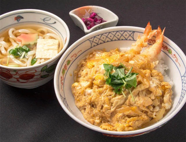 天とじ丼セット