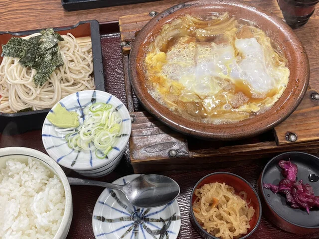 ミニかつ丼セット