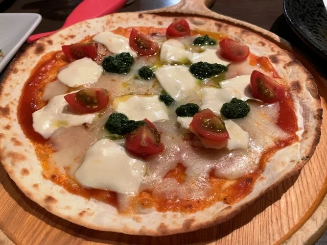 マリゲリータ風ピザ