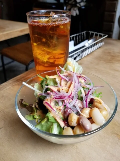 ドリンク&サラダセット