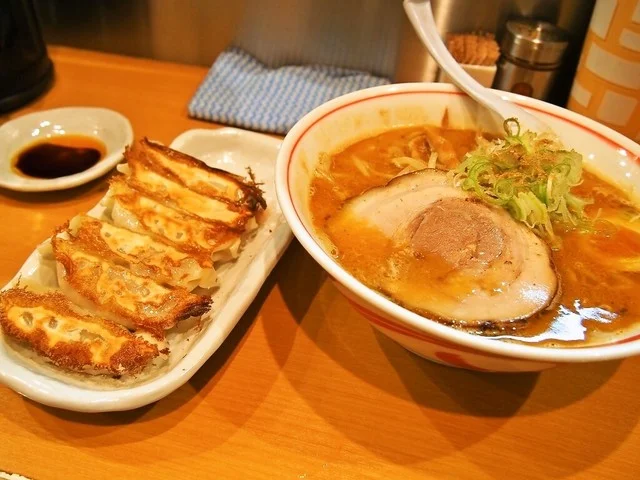 辛みそらーめん＆ギョーザ
