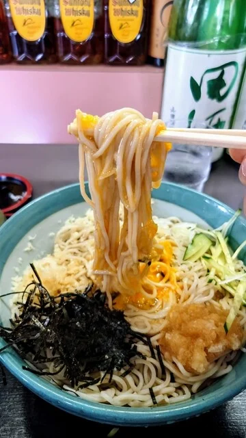 冷やしたぬきそば