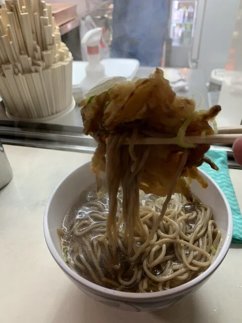 天ぷらそば別角度