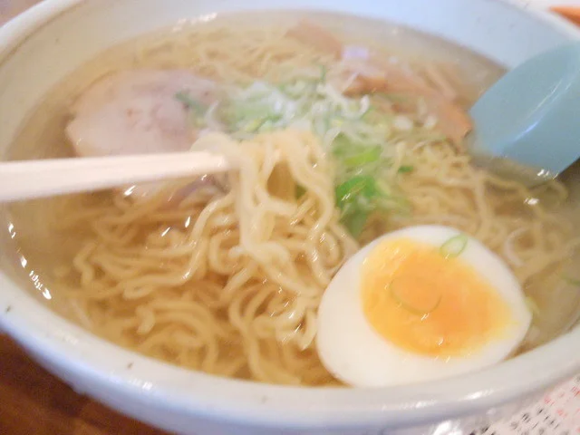 麺のアップ