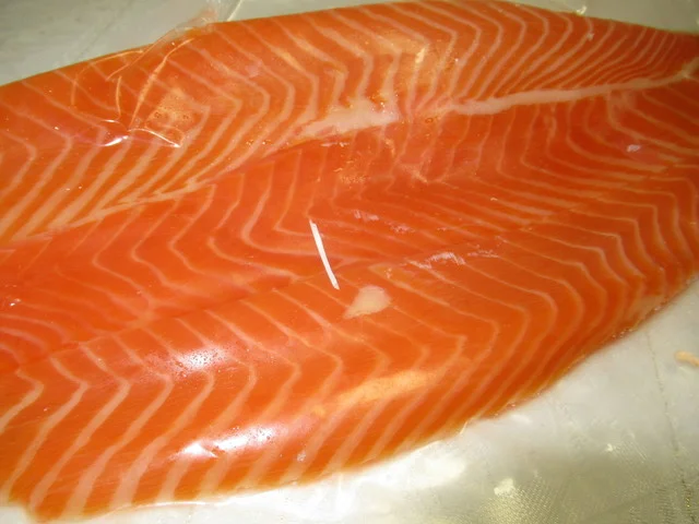 スモークサーモン拡大