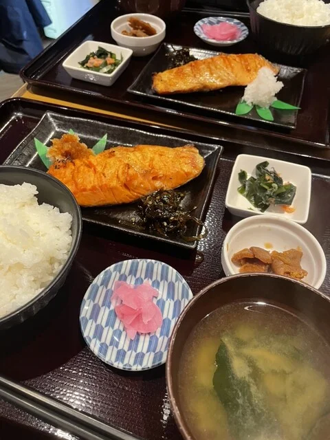 塩サバ定食
