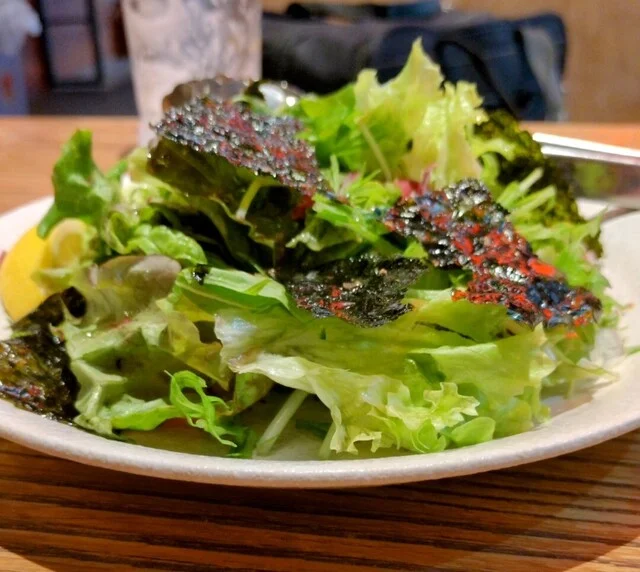 韓国海苔のチョレギサラダ