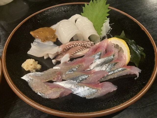 いか&秋刀魚刺身