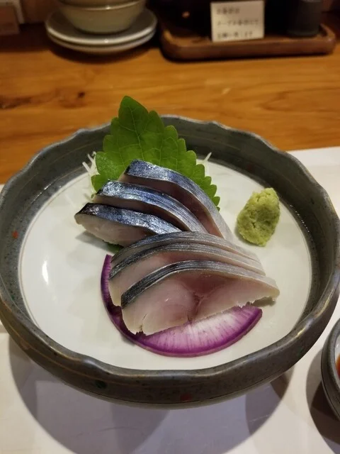 三重産〆さば 680円