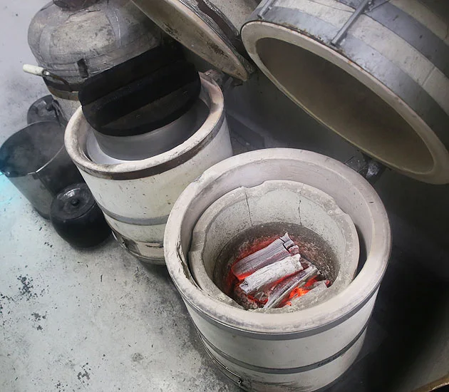 オリジナル蒸し釜戸