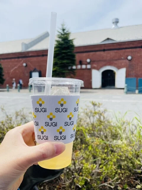 巣房蜜ソフトクリーム