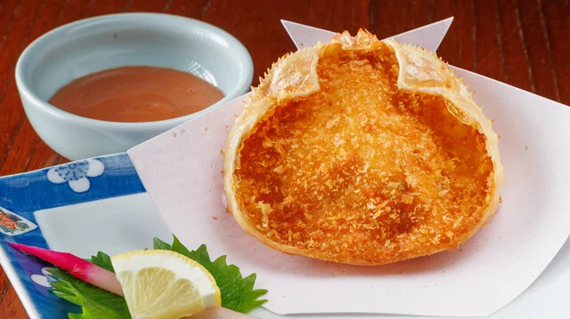 特撰かに甲羅揚げ