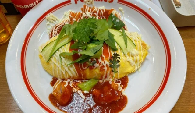 エビとアボカドのイタリアンソース