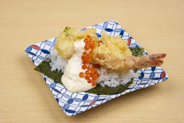 海老天タルタル巻き