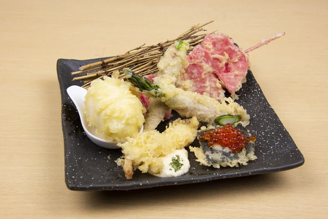 天ぷらおまかせ5種盛り