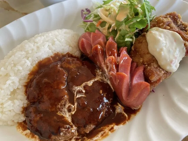 ハンバーグ・フランクフルト・チキン南蛮