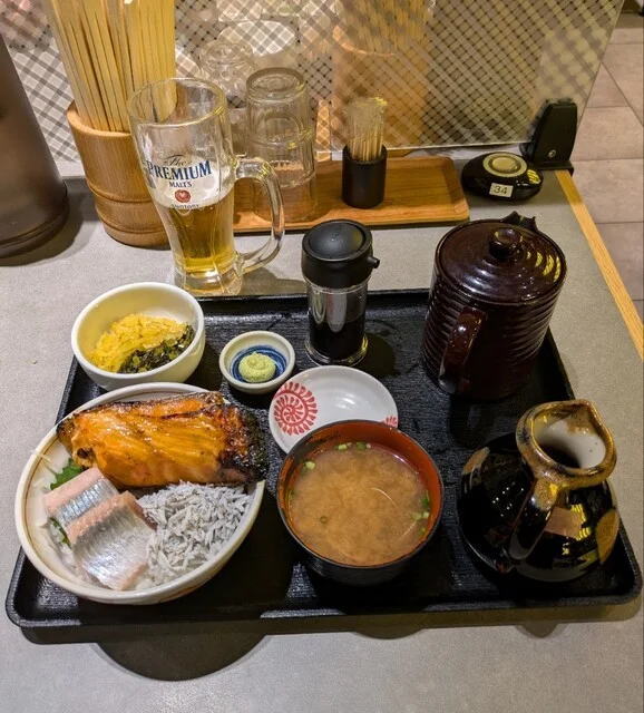 とろ鰊と銀鮭しらす丼