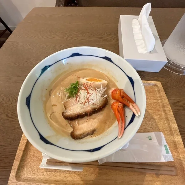 カニみそラーメン