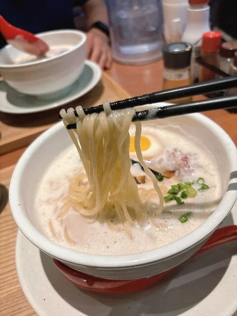 鶏白湯ラーメン全体