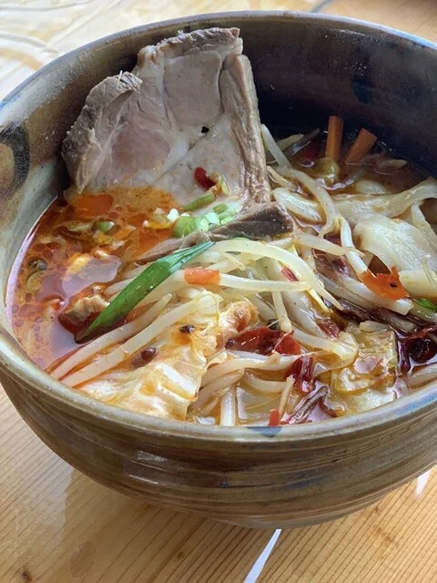 麻辣塩刀削麺