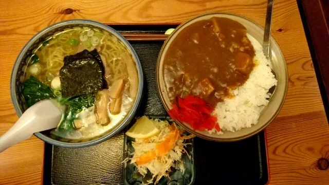 ラーメン＋カレーセット